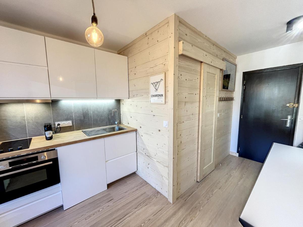 Superbe Studio Refait A Neuf Et Tout Equipe Avec Parking Chamonix Bagian luar foto