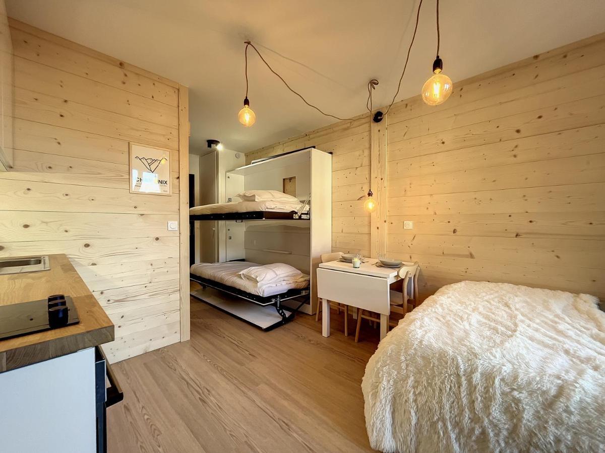 Superbe Studio Refait A Neuf Et Tout Equipe Avec Parking Chamonix Bagian luar foto